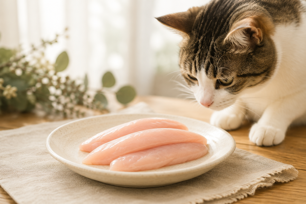 猫の手作りごはん・ささみだけでは足りない理由